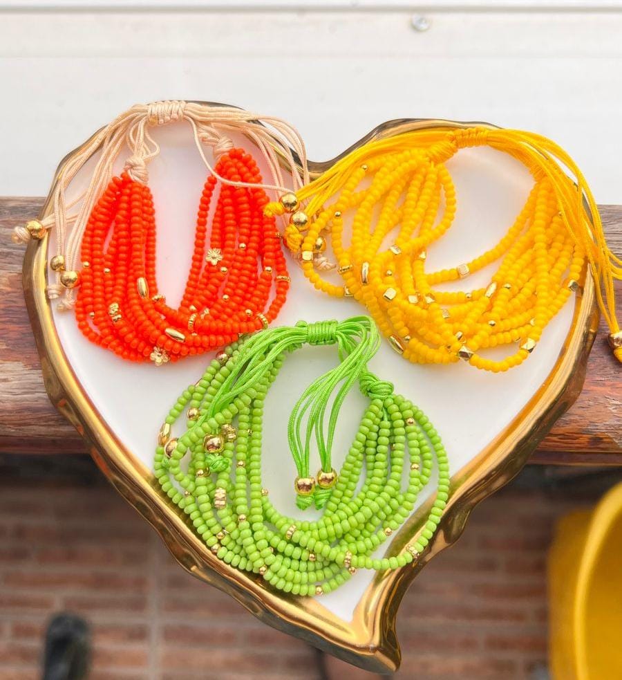 Pulseras mostacillas P