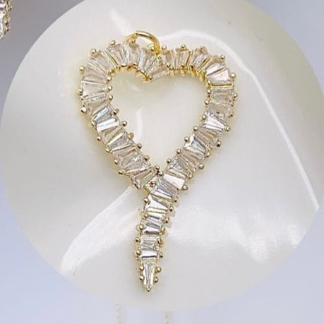 Cadena Corazón de brillantes C