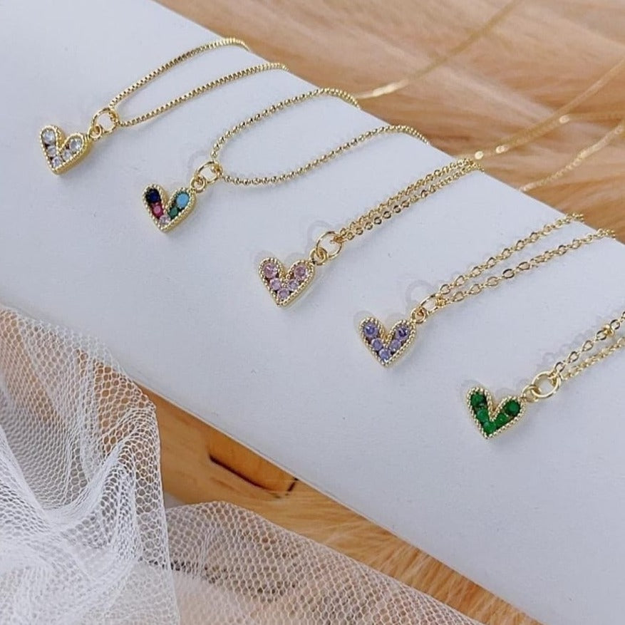 Cadena Nombre más dije corazón Personalizable