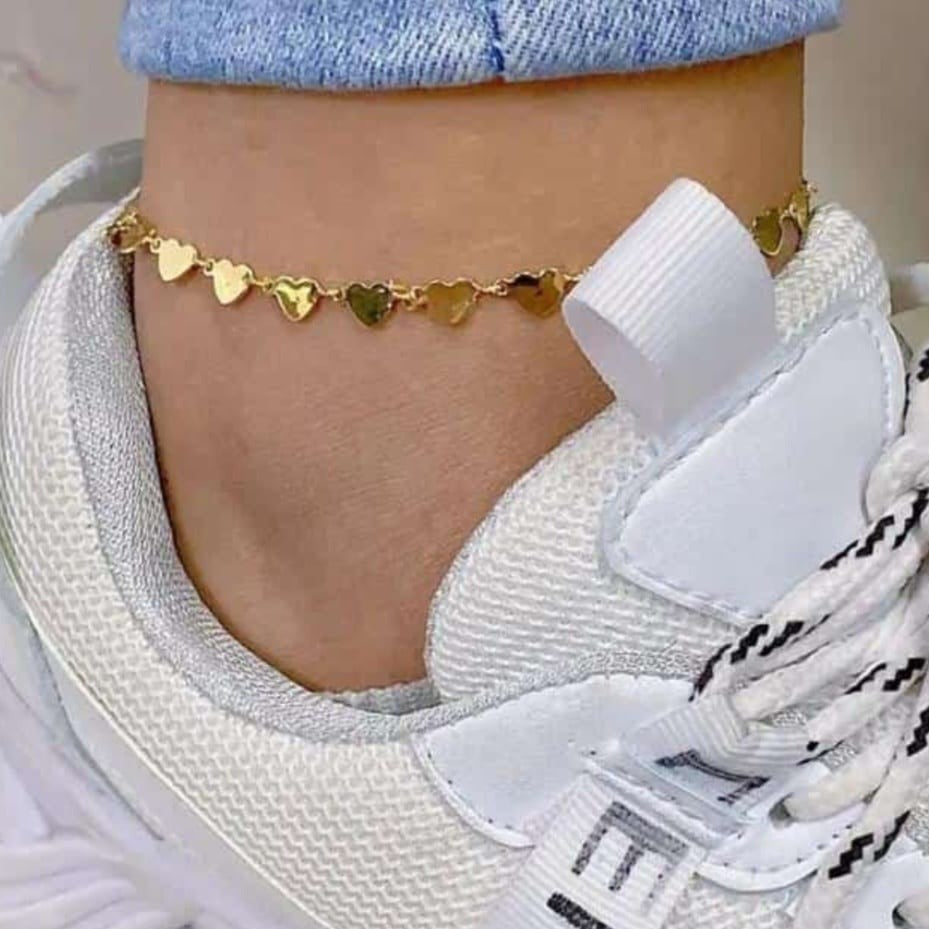 Variety of T Anklets