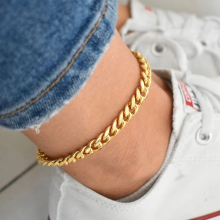 Variety of T Anklets