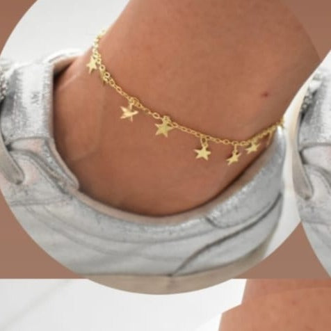 Variety of T Anklets