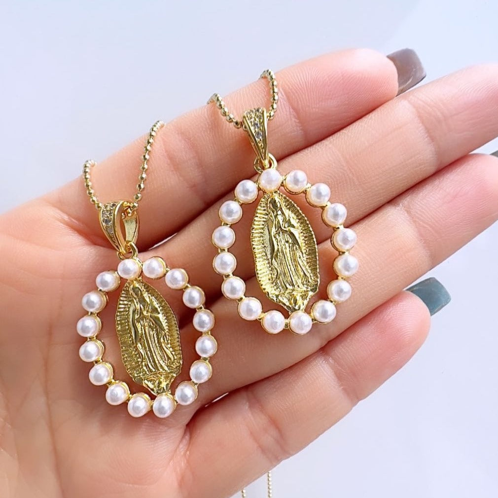 Cadena con dije de Virgen de Guadalupe C