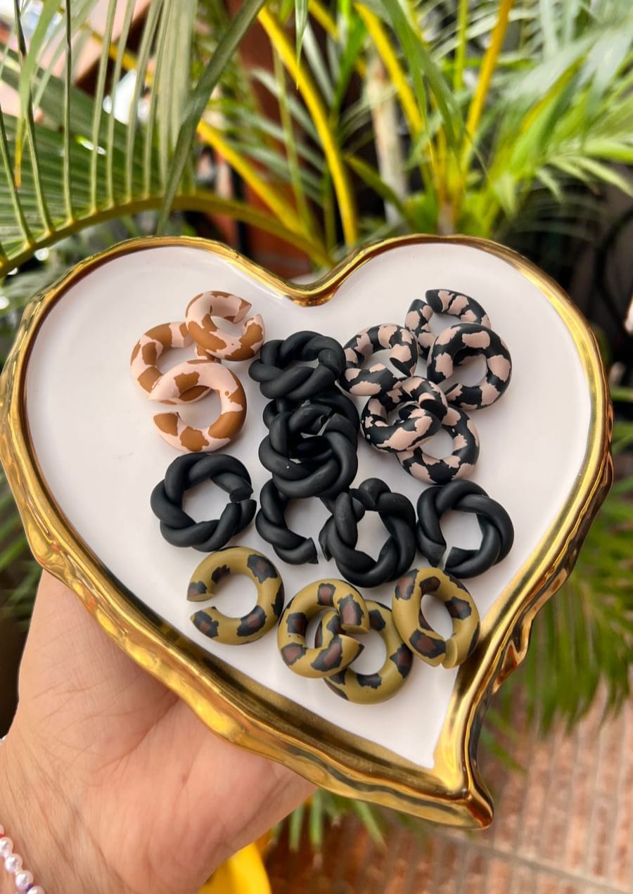 EarECuff polymer clay simulators