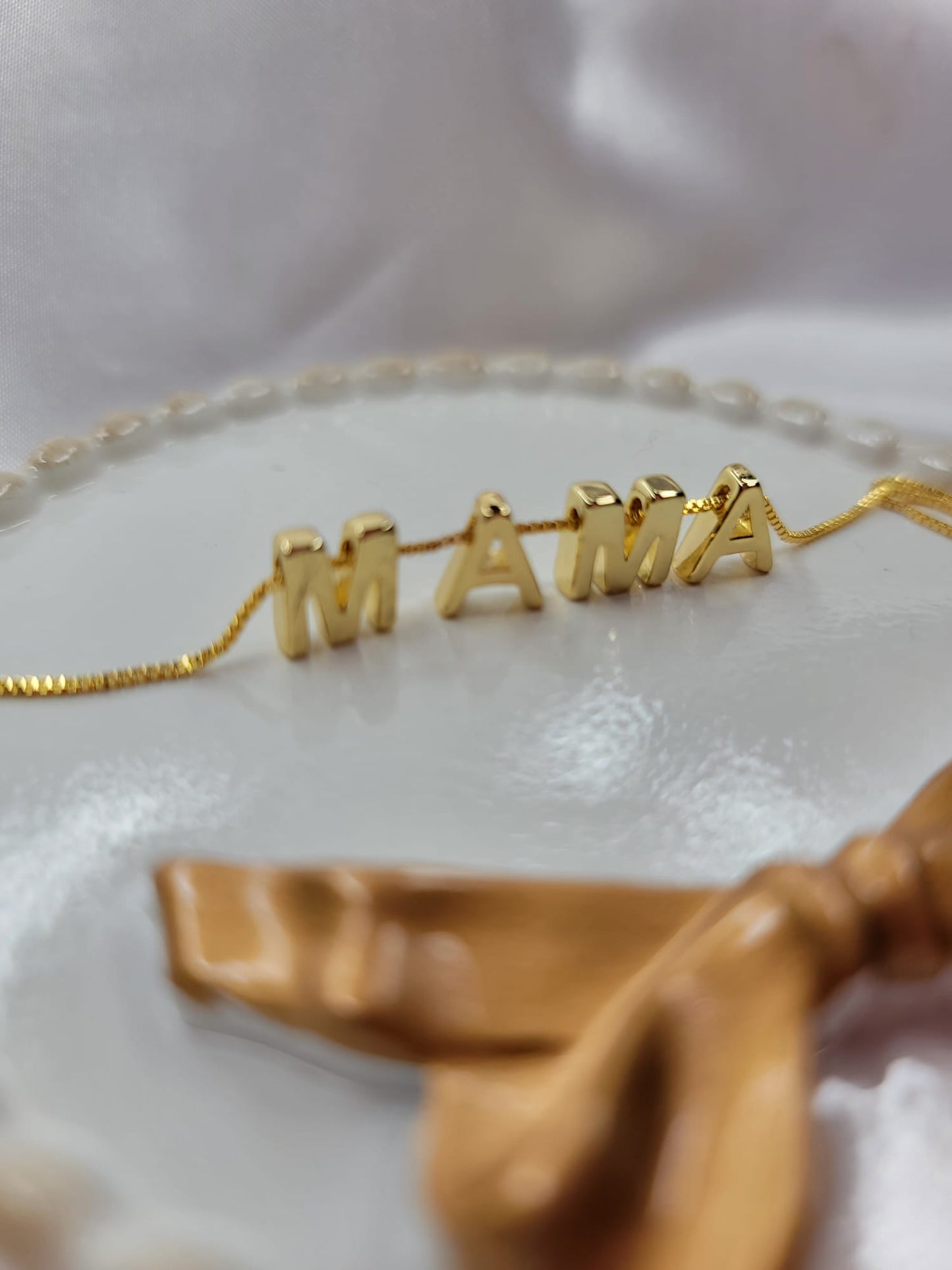 Customizable Rhodium Plated Smooth Chain