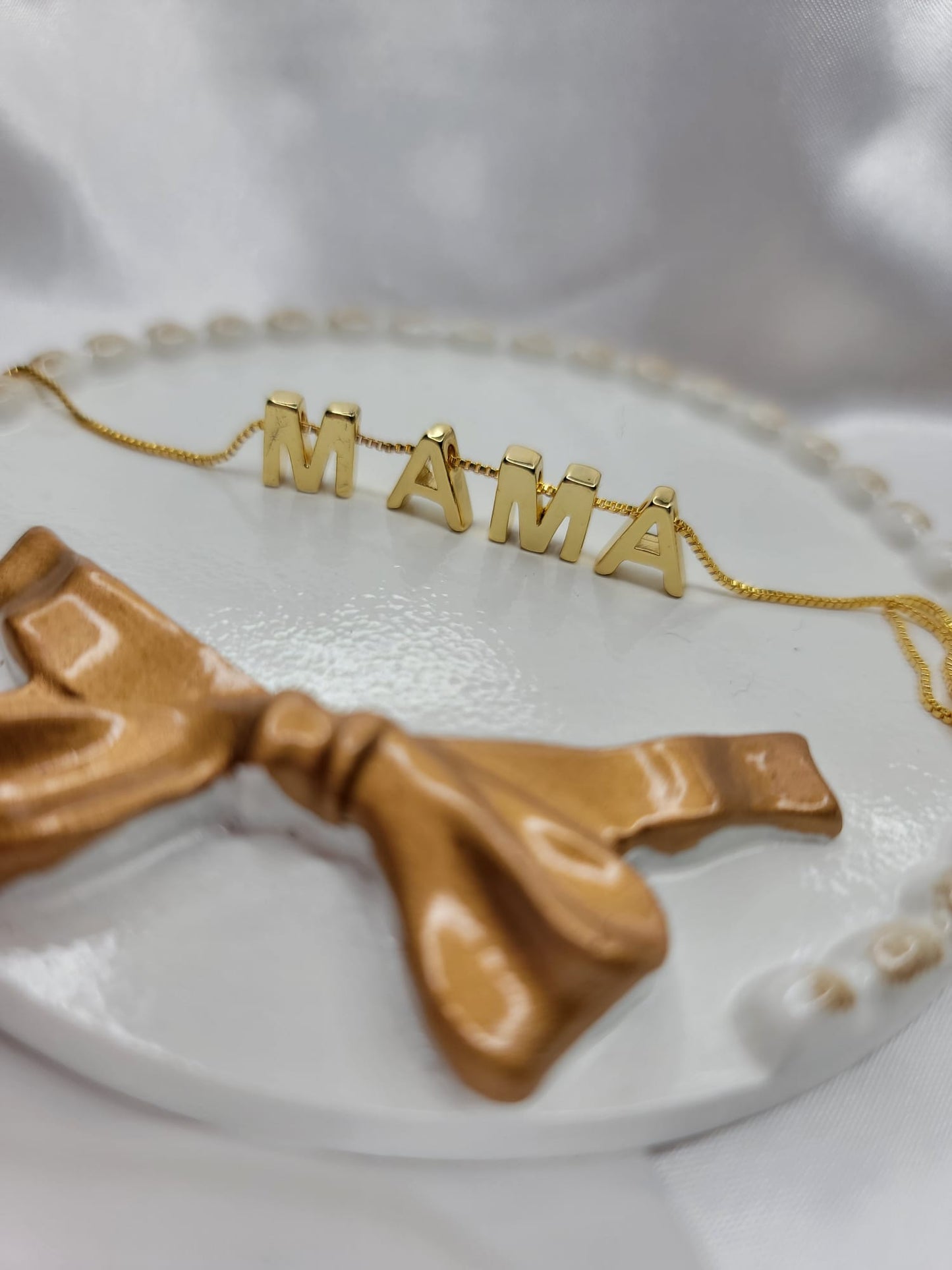 Customizable Rhodium Plated Smooth Chain