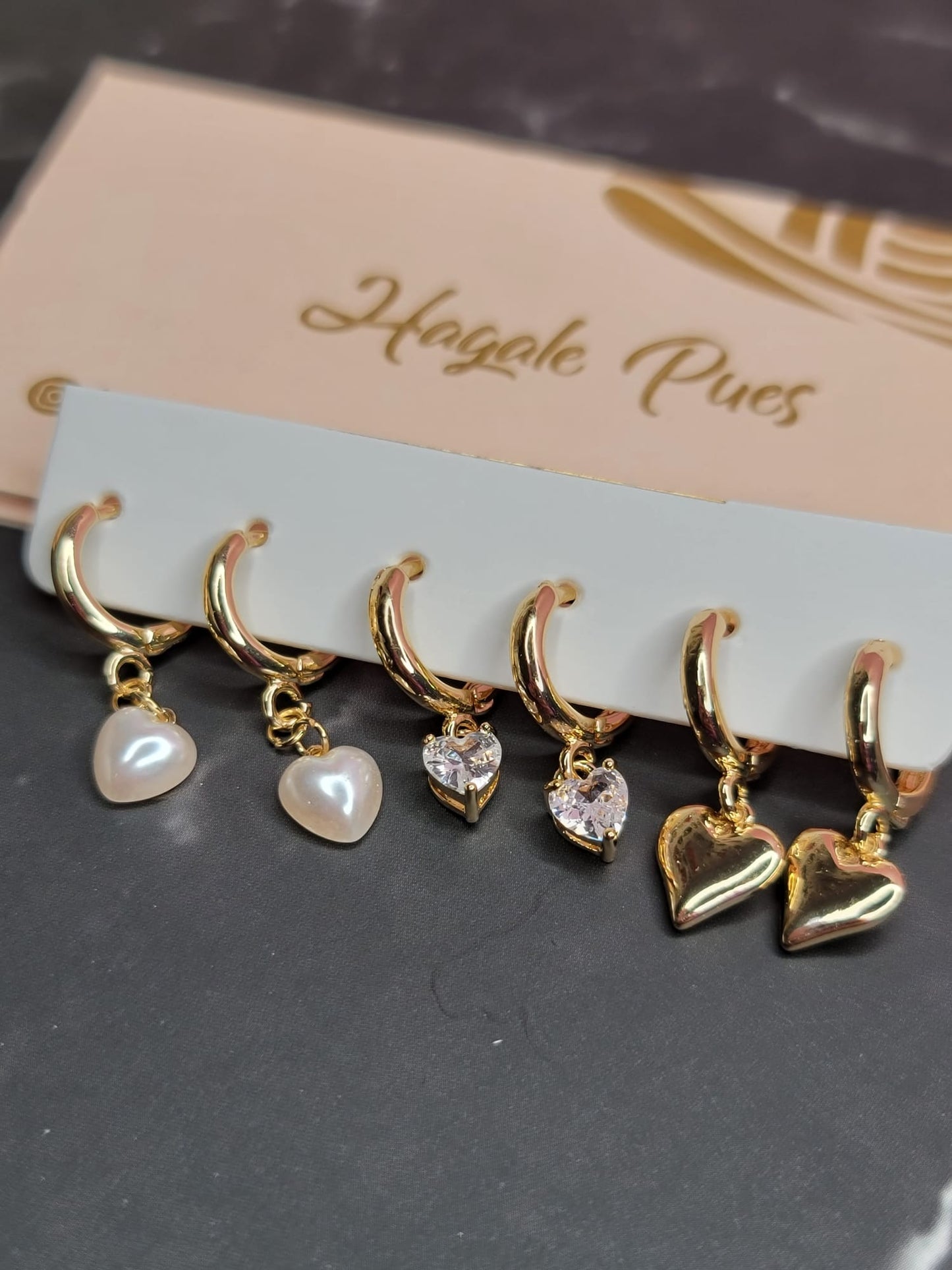 Set de Trio aretes
