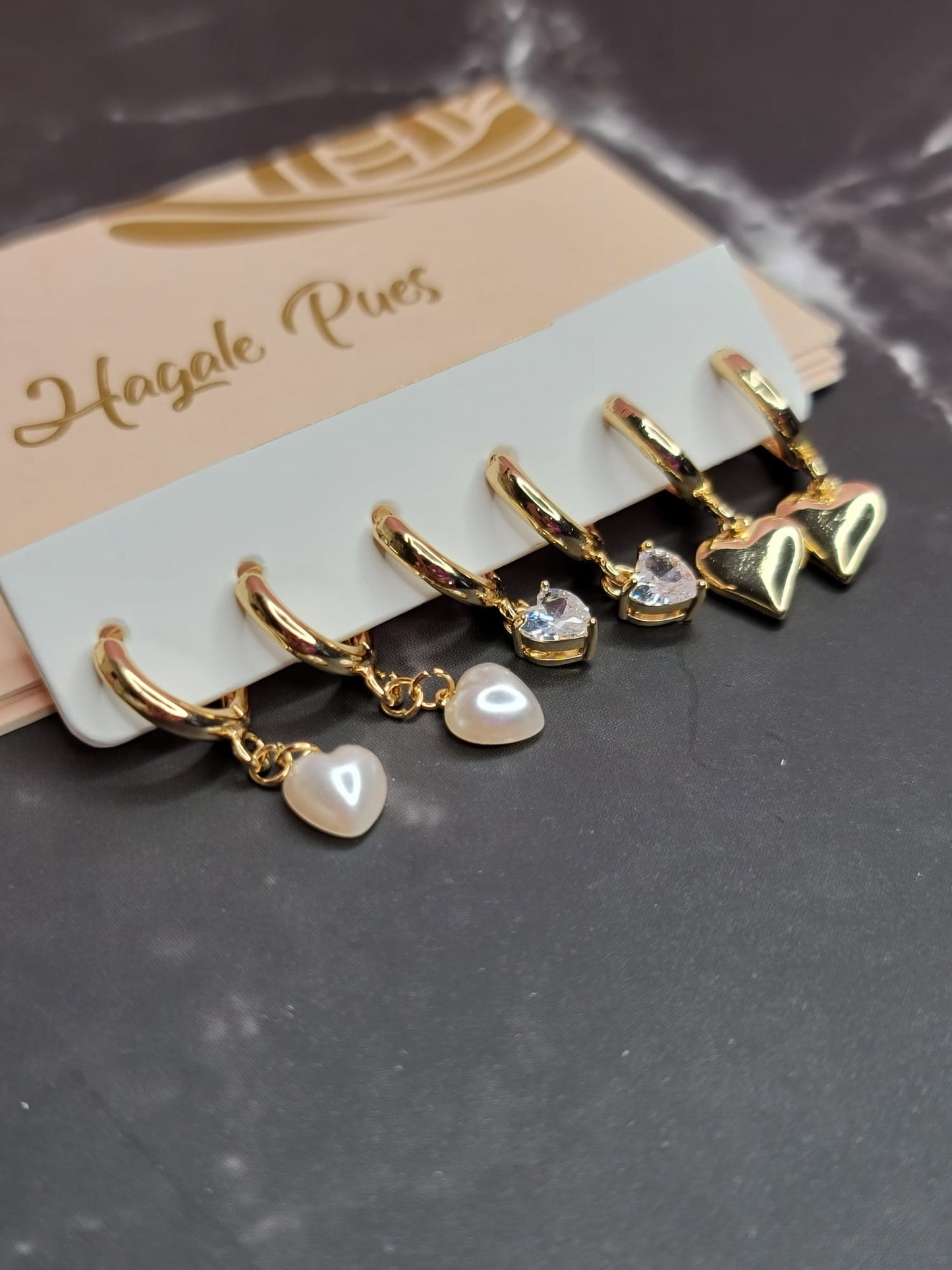 Set de Trio aretes