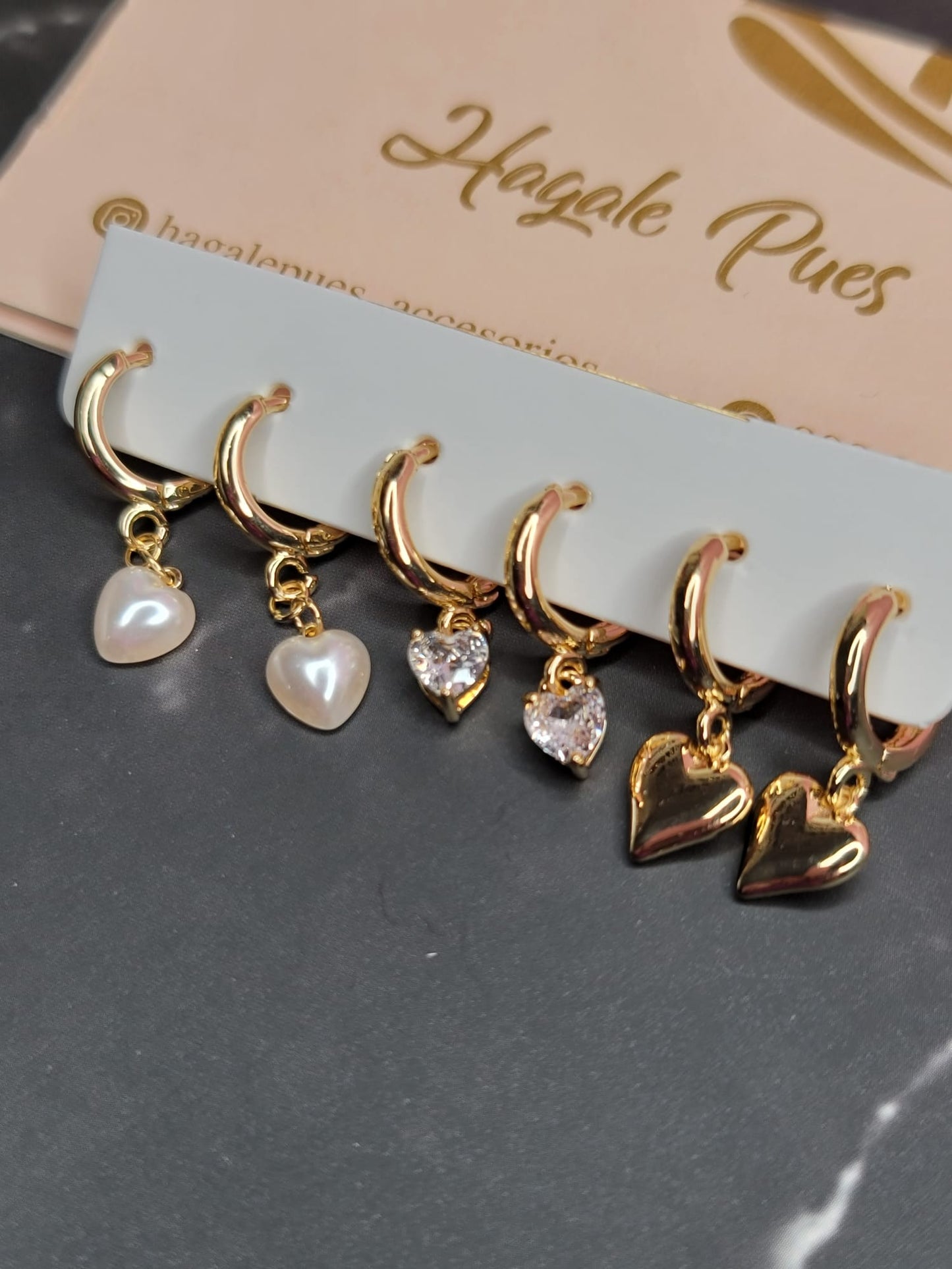 Set de Trio aretes