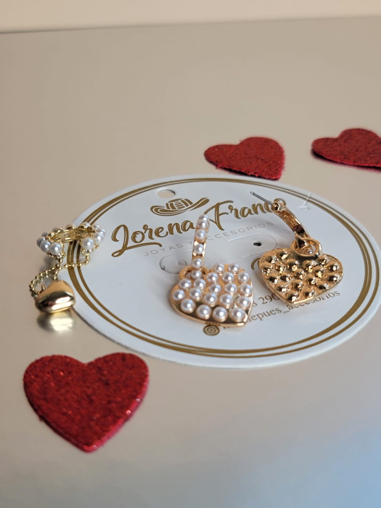 Aretes Corazon pelas Z