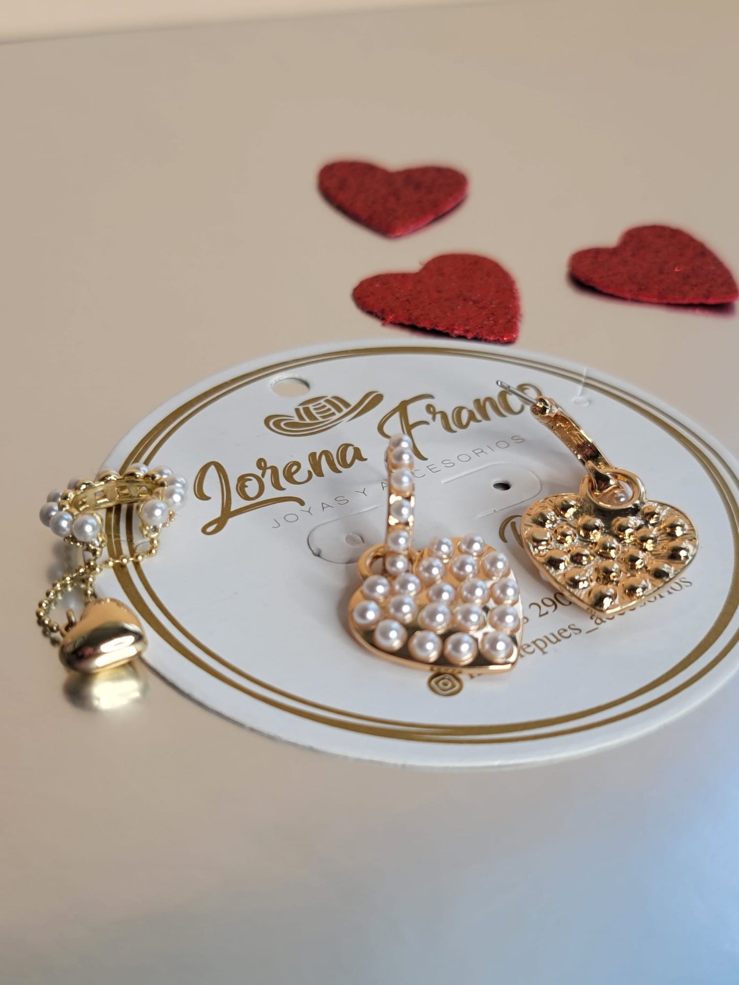 Aretes Corazon pelas Z