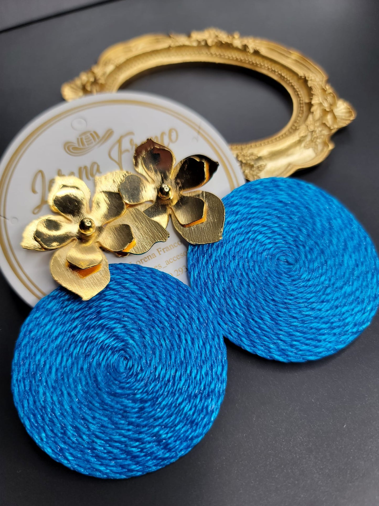 Arete Color azul claro Z OFF