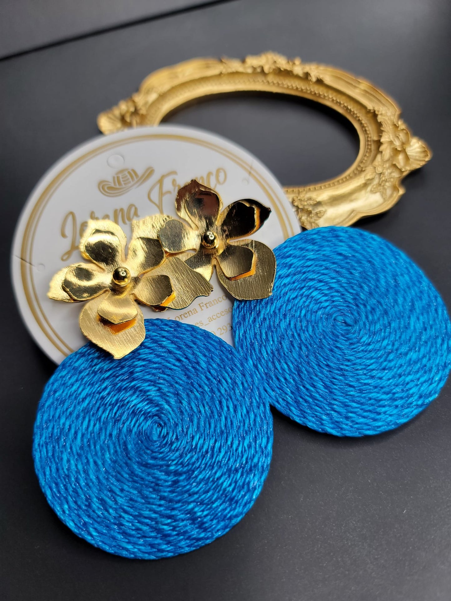 Arete Color azul claro Z OFF