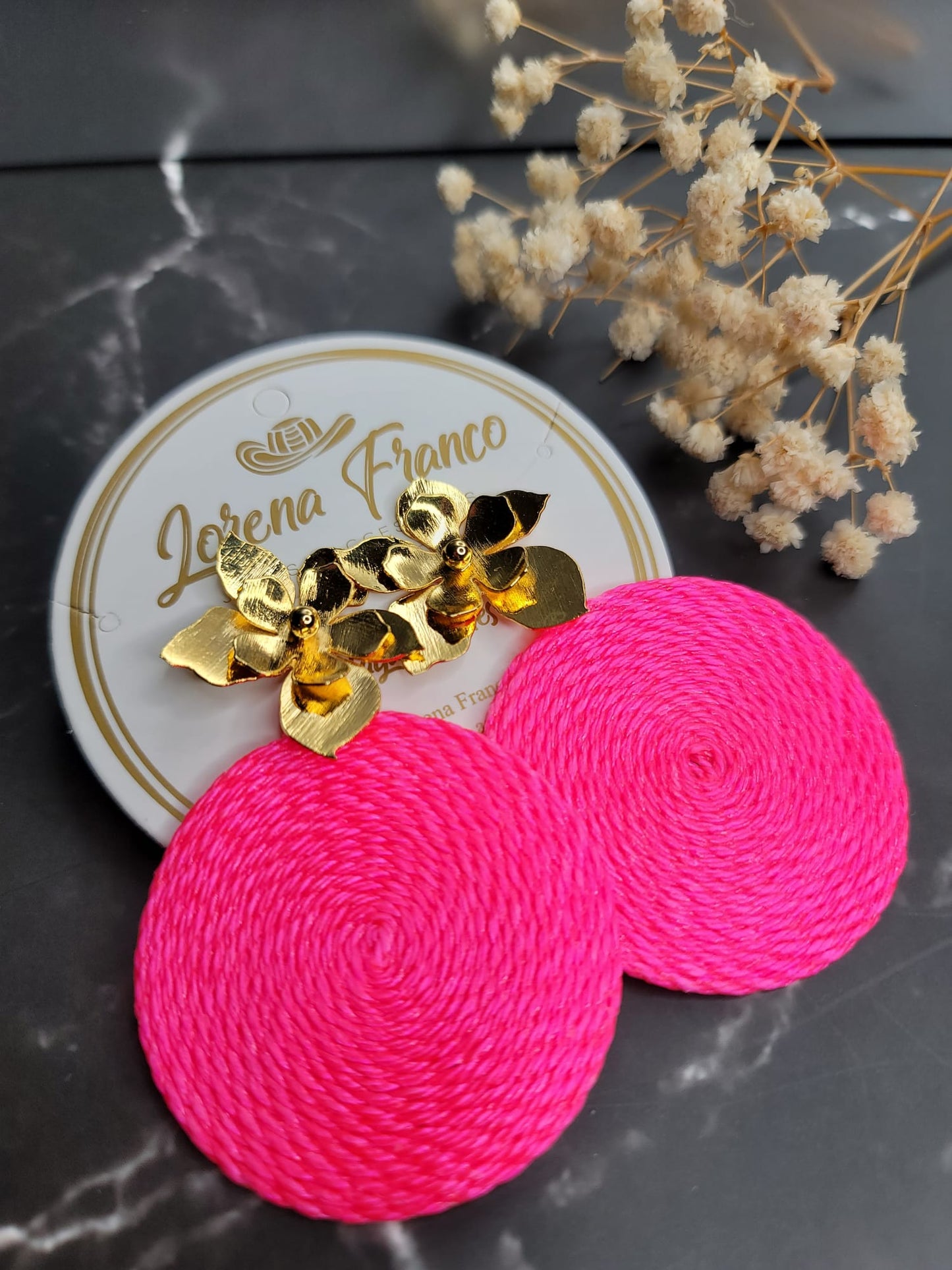 Arete Color Fucsia Z OFF