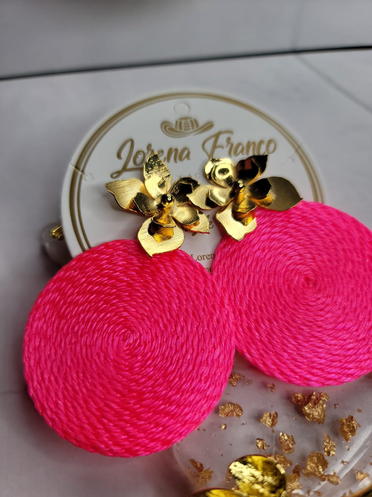 Arete Color Fucsia Z OFF