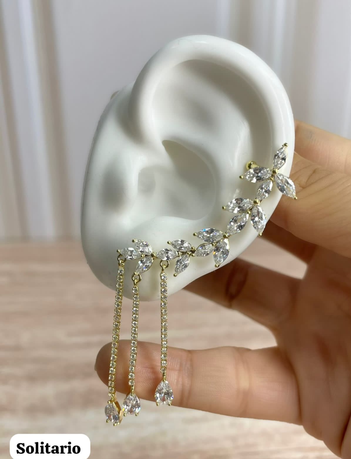 Orejero piedras Ear Cuff ACuff