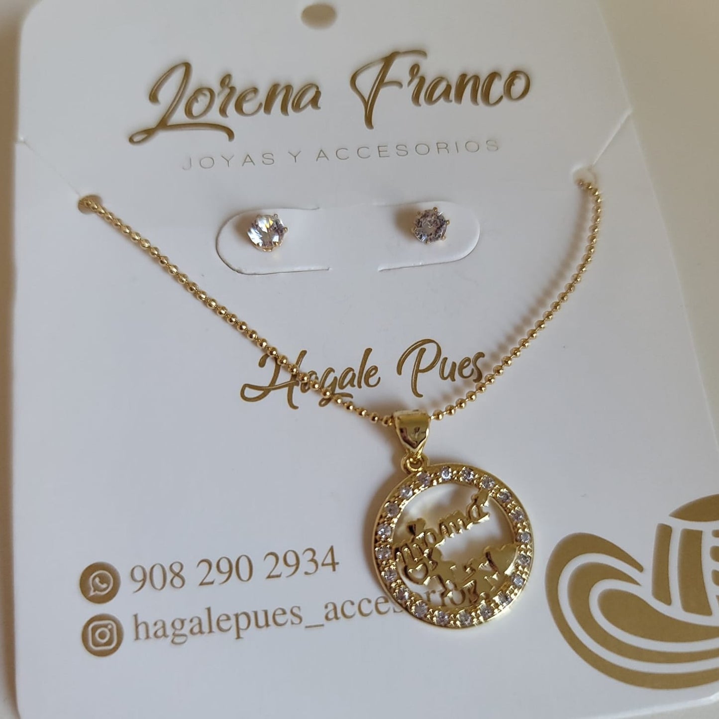 Cadena Mamá e Hijos con Topitos OFF
