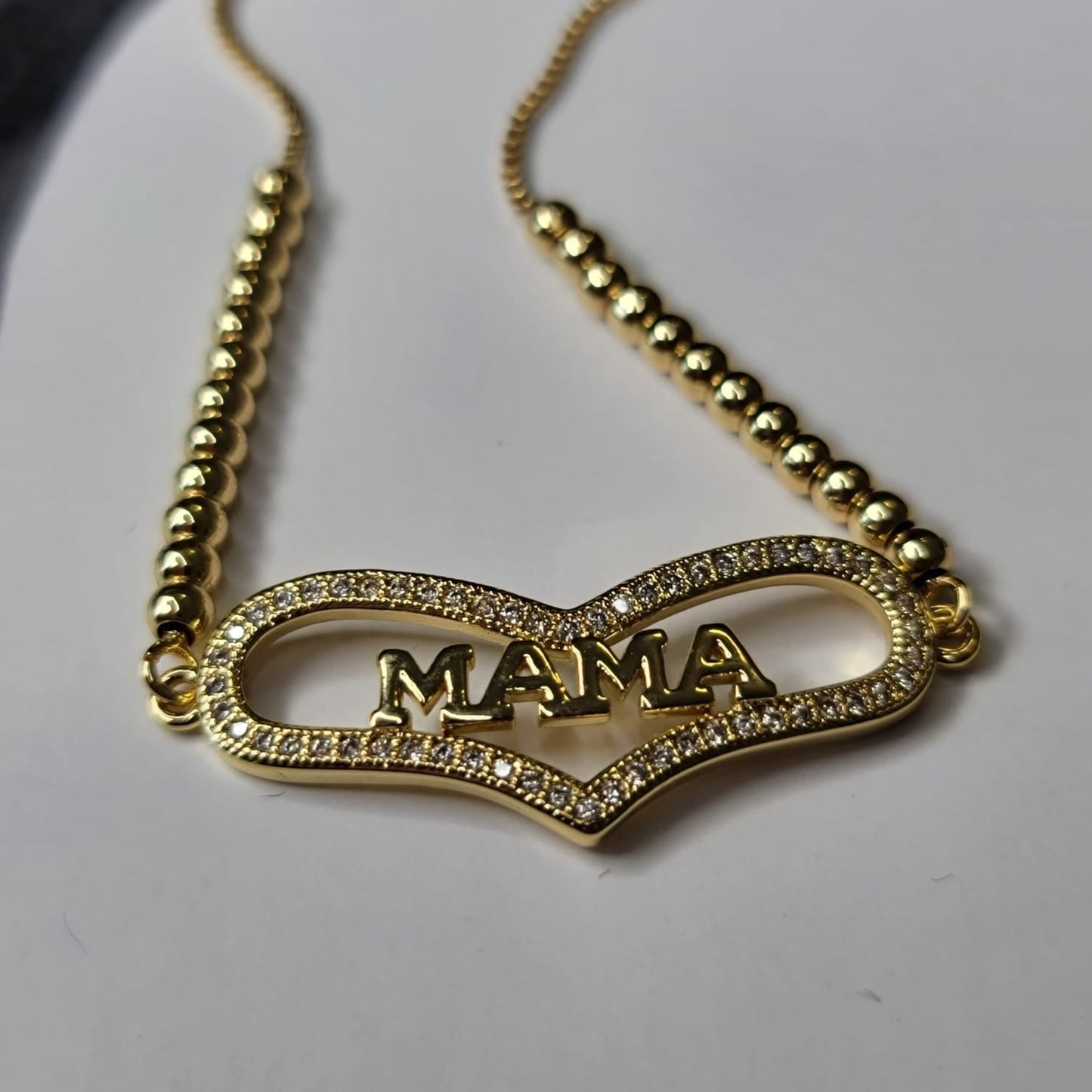 Pulsera Mamá con Zircones