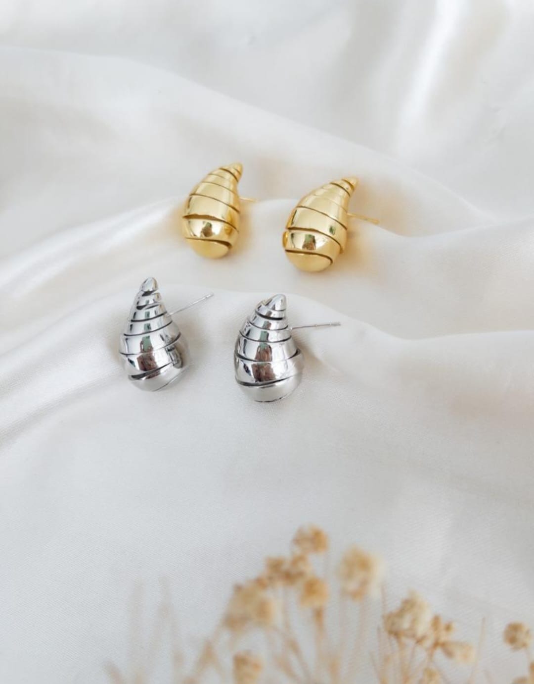 Z Channel Drop Earrings