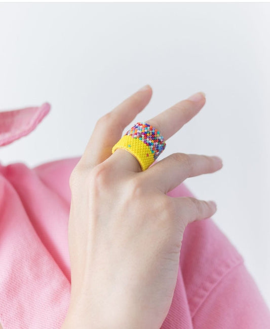 Miyuky Yellow Ring
