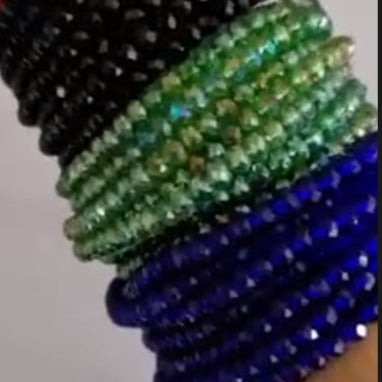 Pulsera en murano de colores P