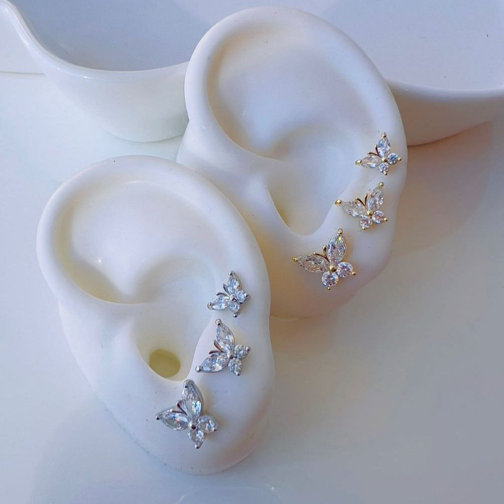 Set de Aretes Mariposa Z