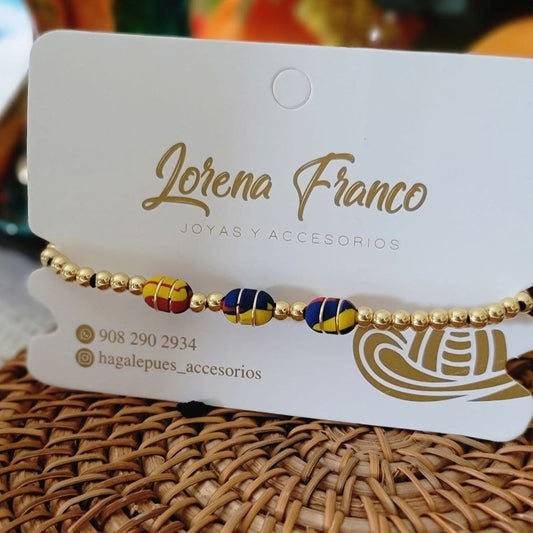 3 tassel bracelet Colombia