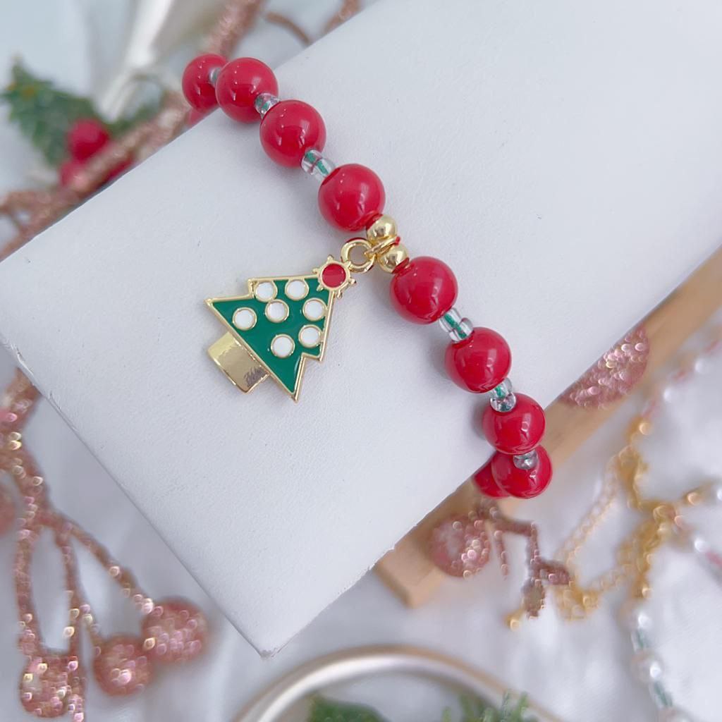 Pulsera Arbolitos Navidad