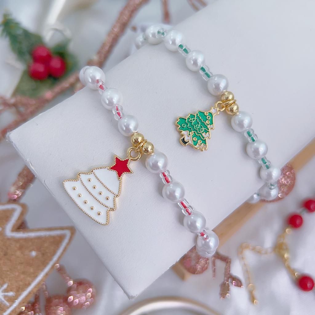 Pulsera Arbolitos Navidad