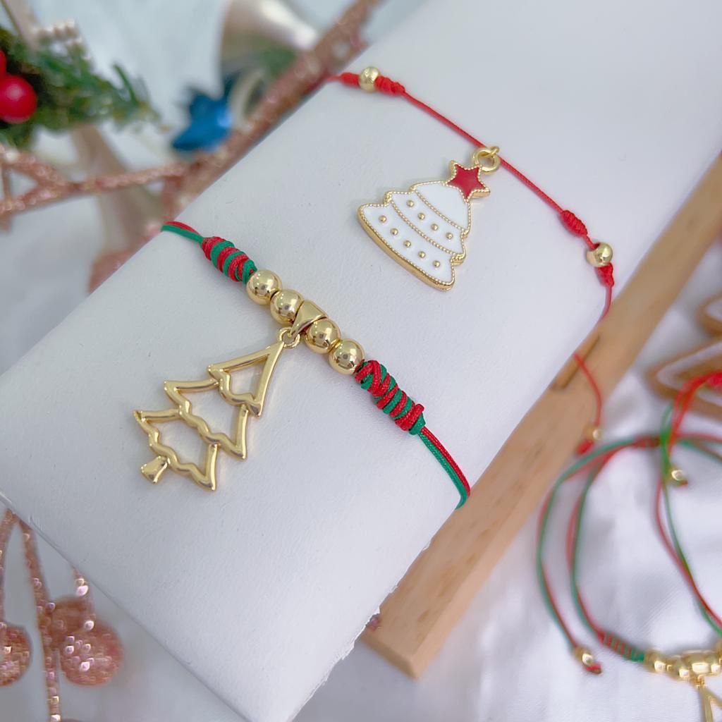 Pulsera Arbolitos Navidad