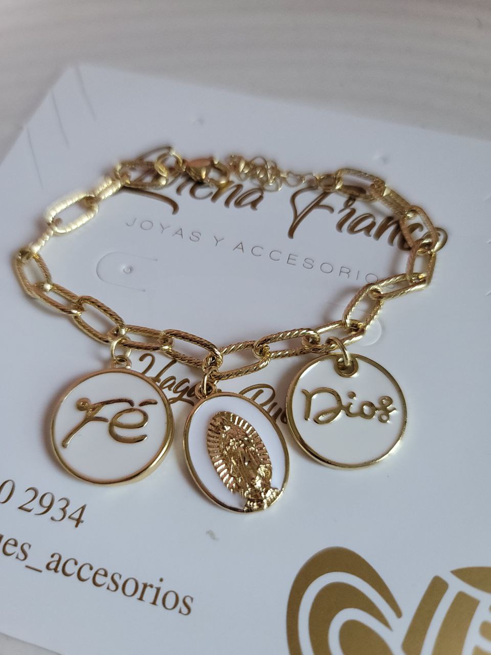 Pulsera Fé en Dios P