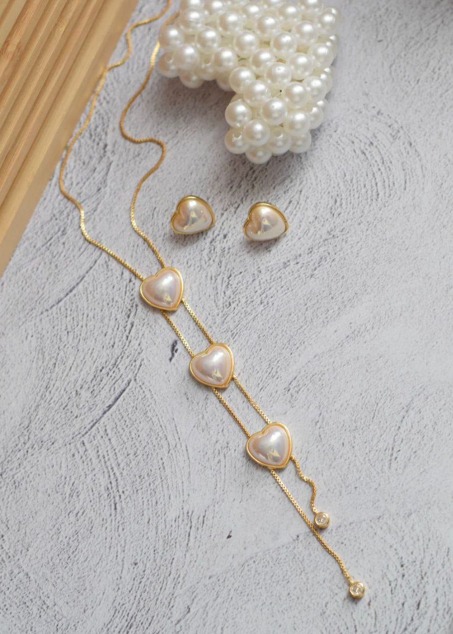 Set Perlas Corazón