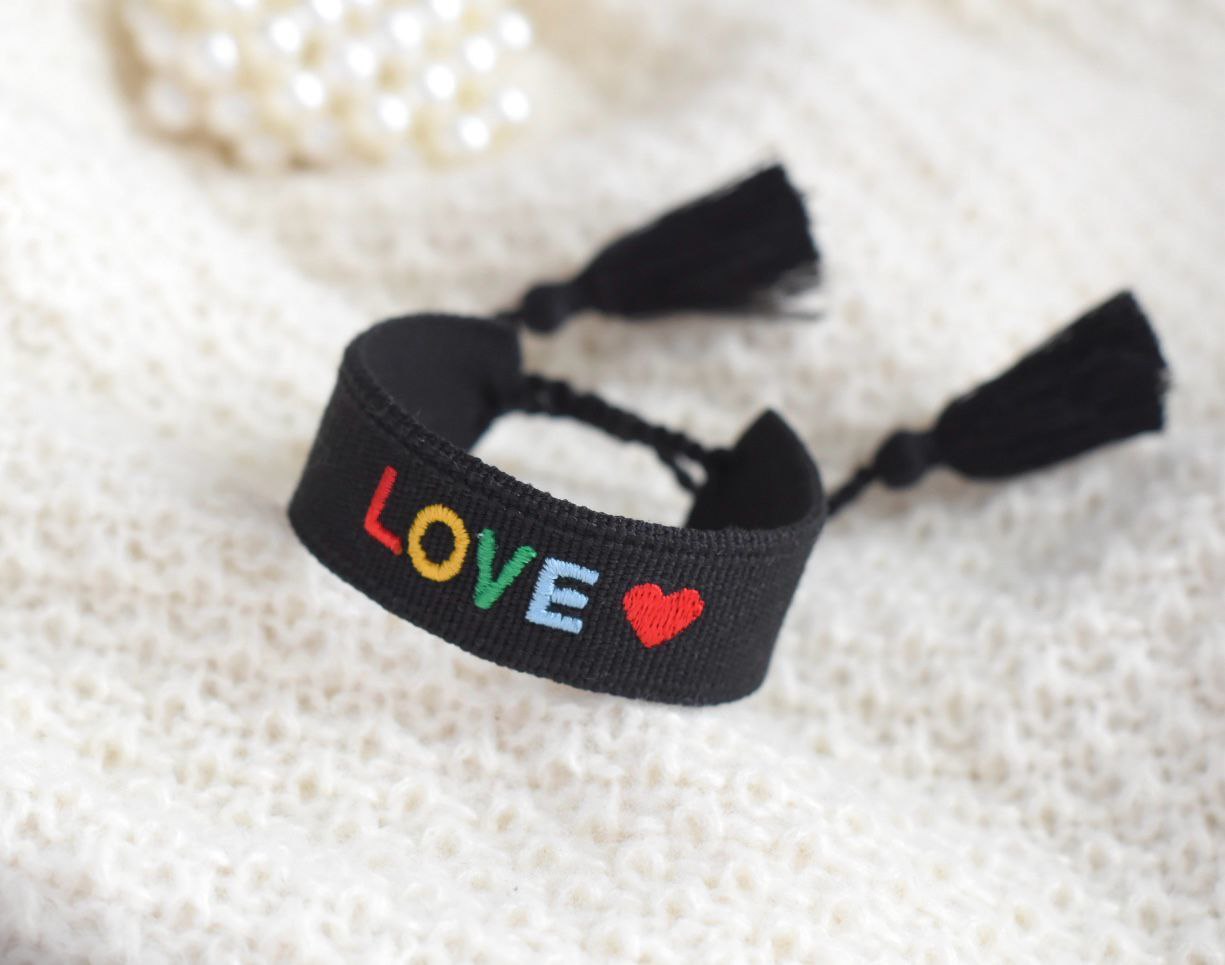 Brazalete Tejido Love P