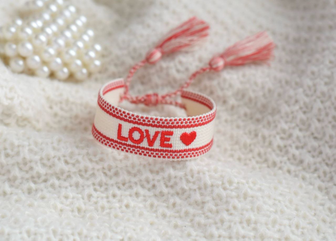 Brazalete Tejido Love P