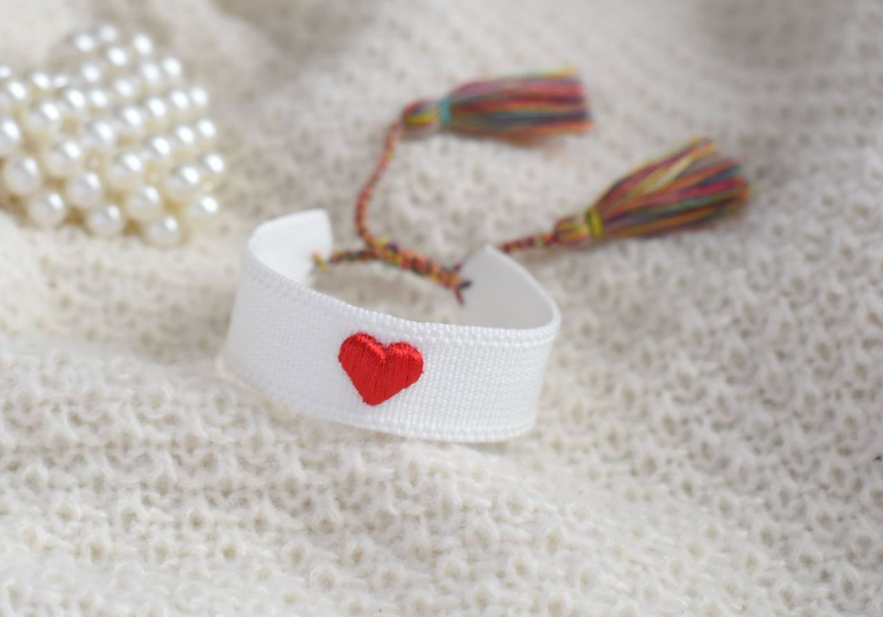 Brazalete Tejido Heart P