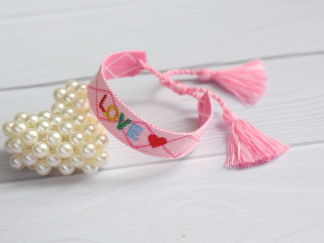 Brazalete Tejido Love P