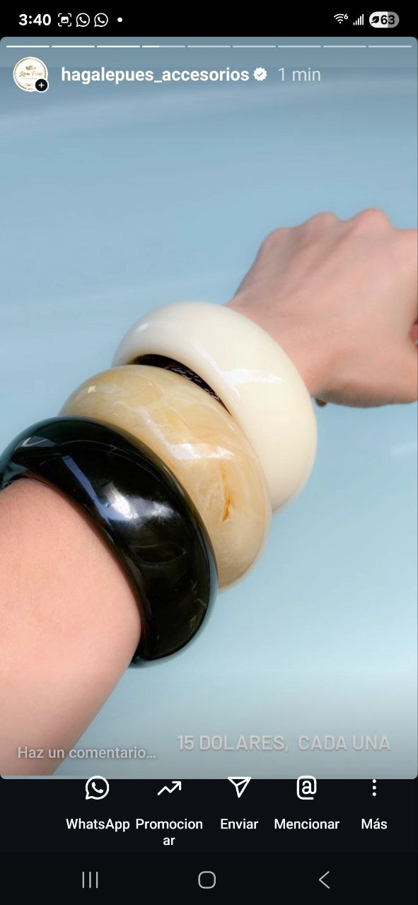 Pulseras 80's P