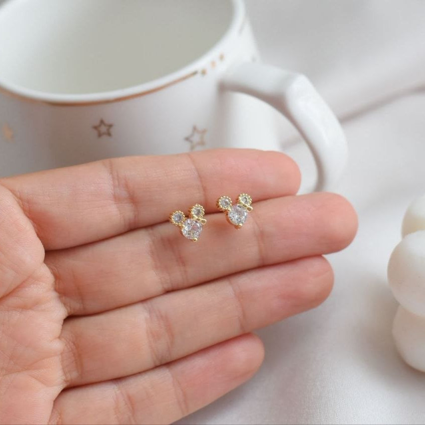 Airplane Z Earrings Trio