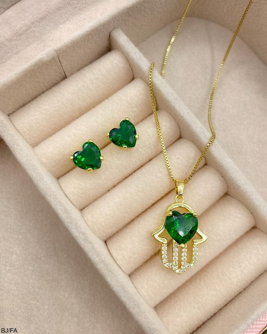 Set Piedra verde