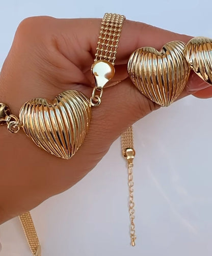 Heart Choker Set