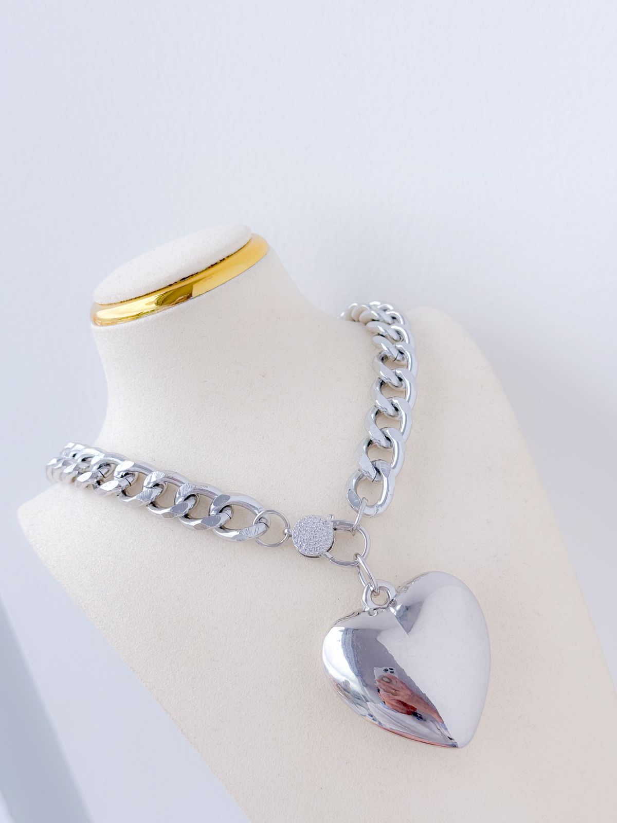 Gargantilla Corazón Silver