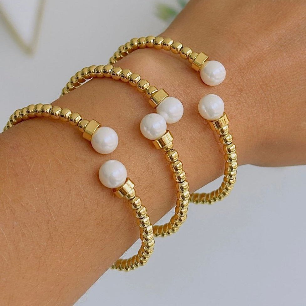 Pulsera Perlas P