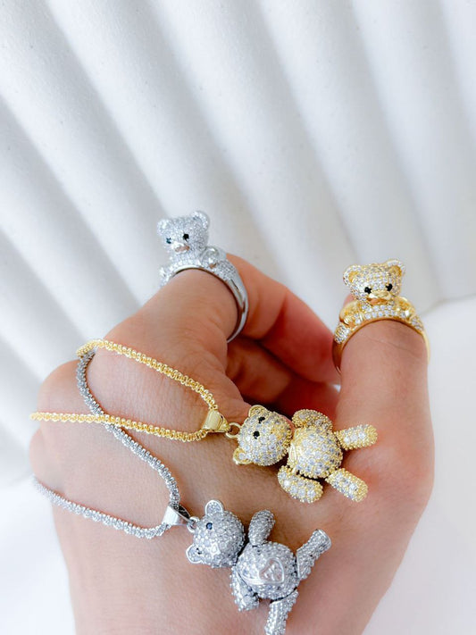 Set Cadena y Anillo Oso