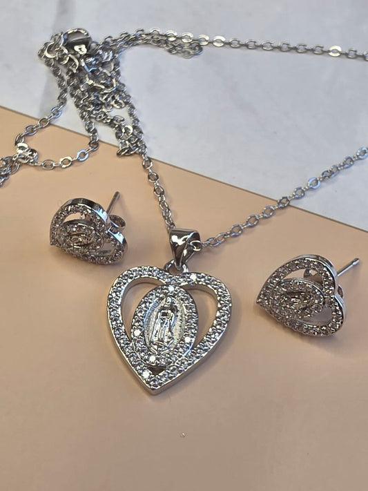 Set Virgen en Corazón