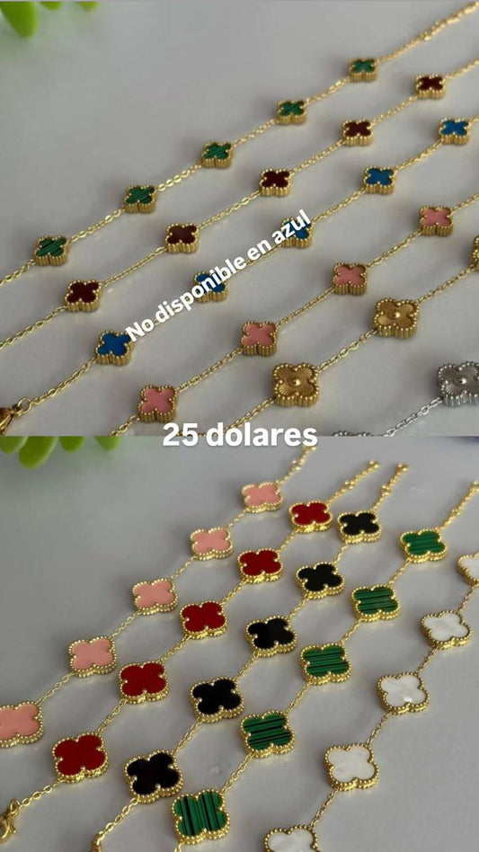 Pulseras trébol P