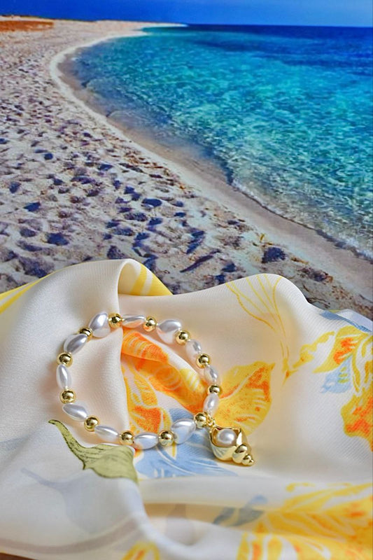 Pulseras Perlas Marina P