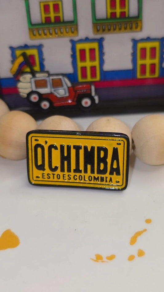 Prendedor Frases Colombianas