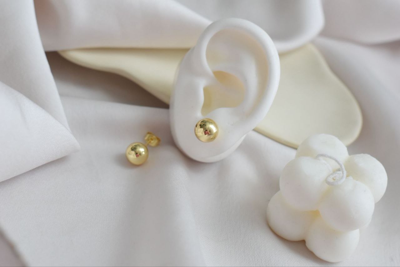 Aretes Pin Gold Z