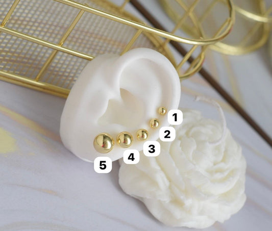 Aretes Pin Gold Z