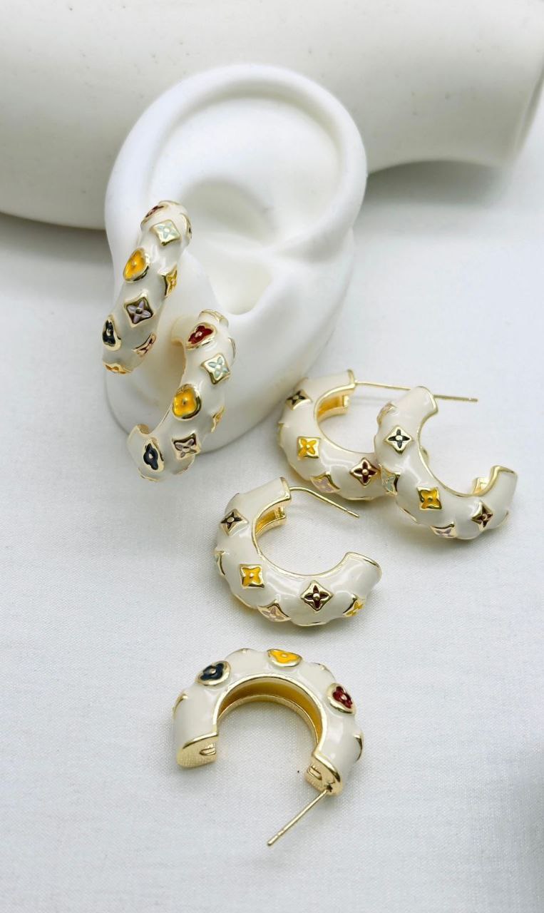 Candongas White & Gold Z